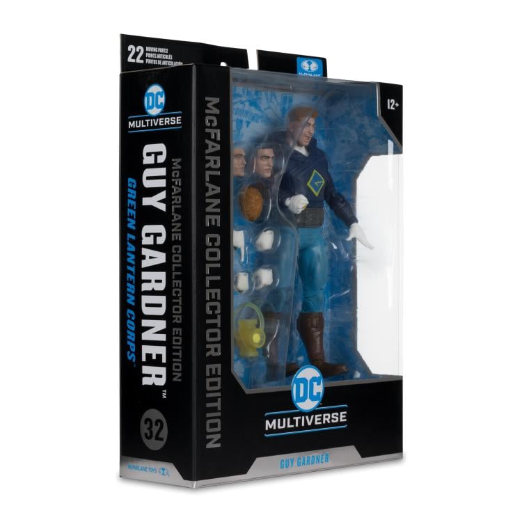 Green Lantern Corps DC Multiverse Collector Edition Guy Gardner Platinum (Chase) image 10