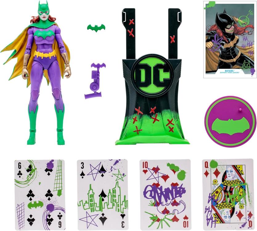 Batman: Three Jokers DC Multiverse Gold Label Batgirl (Jokerized) Exclusive image 10