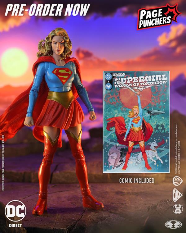 Supergirl: Woman of Tomorrow DC Page Punchers Supergirl with Comic image 3