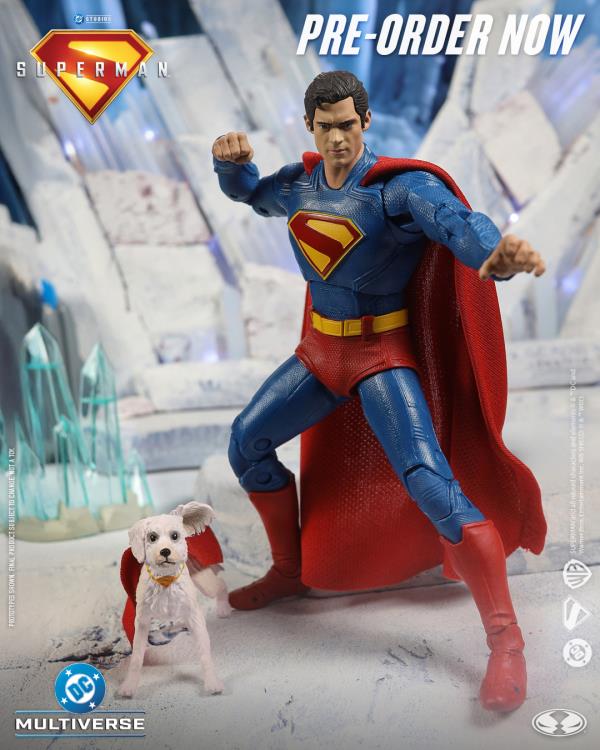 Superman (2025) DC Multiverse Superman & Krypto (Deluxe Theatrical Edition) image 3
