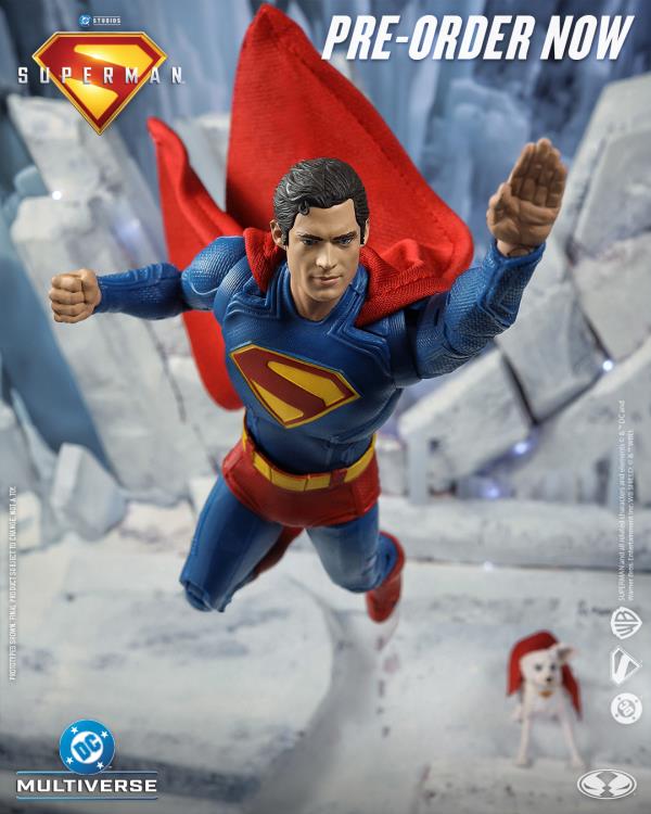 Superman (2025) DC Multiverse Superman & Krypto (Deluxe Theatrical Edition) image 4
