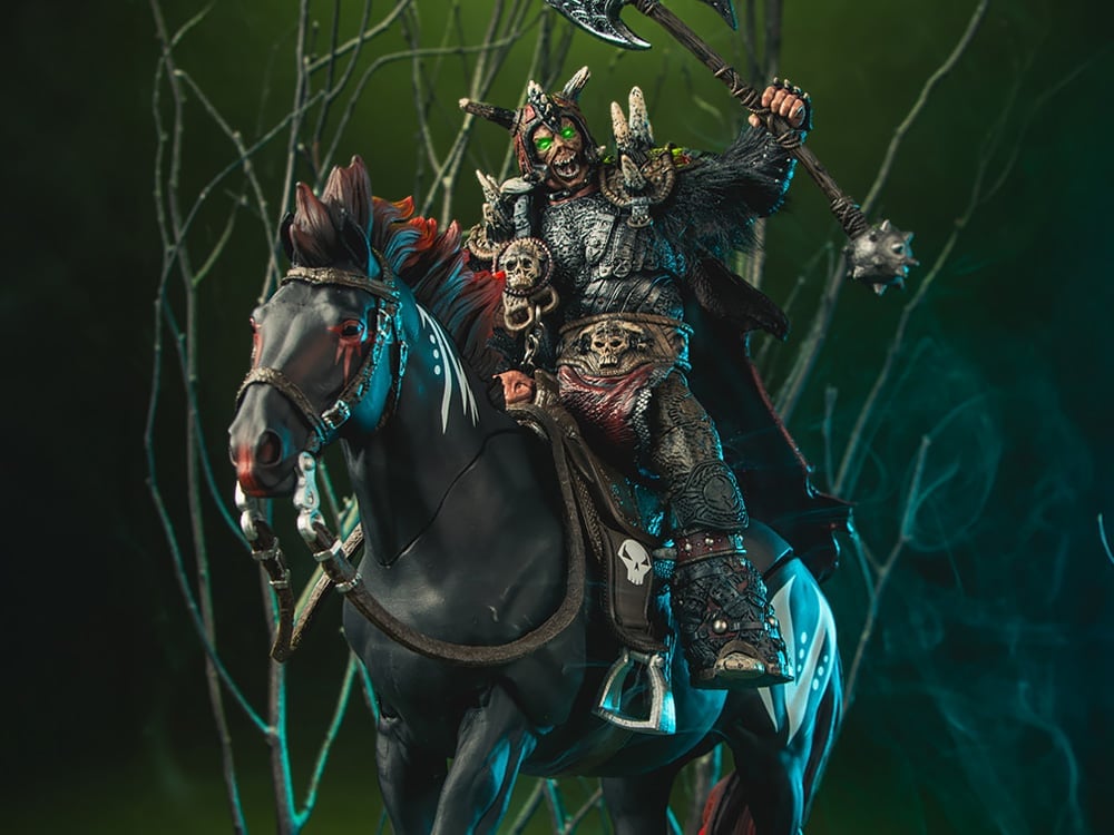 Spawn: The Dark Ages Spawn the Bloodaxe with Horse Two-Pack image 1