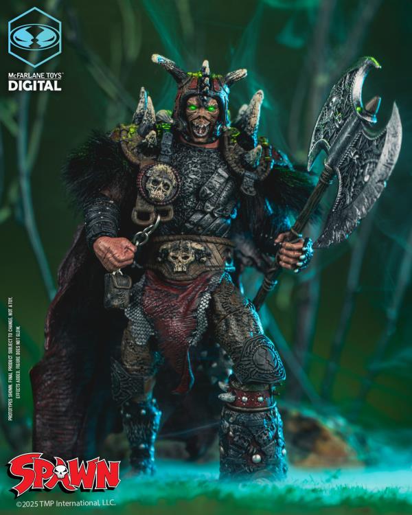 Spawn: The Dark Ages Spawn the Bloodaxe with Horse Two-Pack image 4