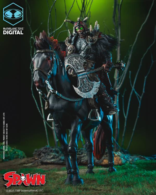Spawn: The Dark Ages Spawn the Bloodaxe with Horse Two-Pack image 5