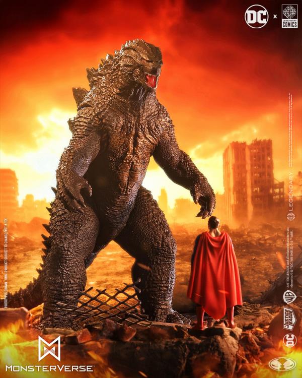 Justice League vs. Godzilla vs. Kong DC Multiverse Superman vs. Godzilla Two-Pack image 3