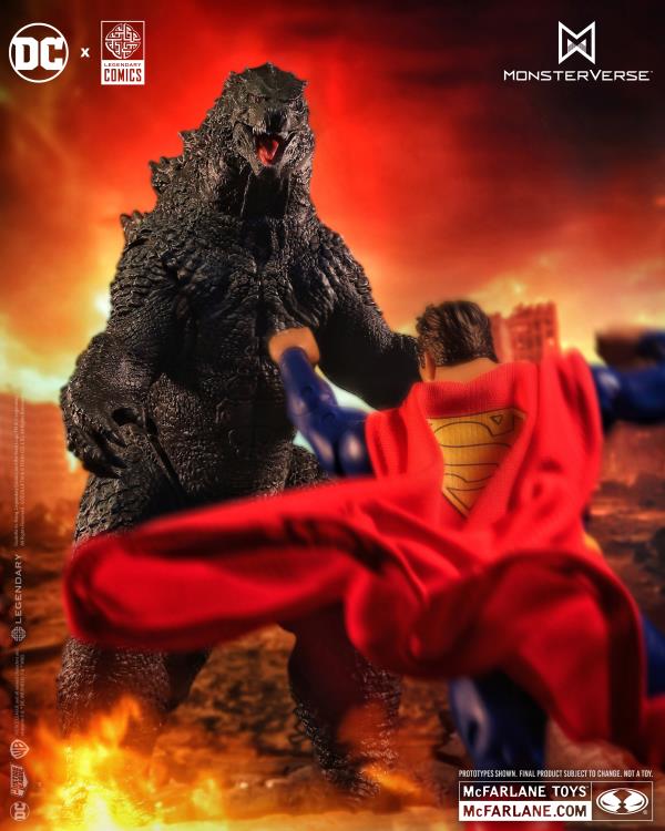 Justice League vs. Godzilla vs. Kong DC Multiverse Superman vs. Godzilla Two-Pack image 5
