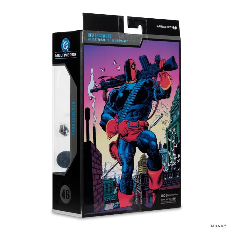 Deathstroke the Terminator DC Multiverse Collector Edition Deathstroke Platinum (Chase) image 10