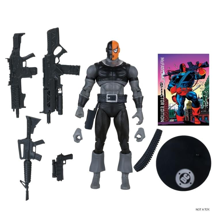 Deathstroke the Terminator DC Multiverse Collector Edition Deathstroke Platinum (Chase) image 6