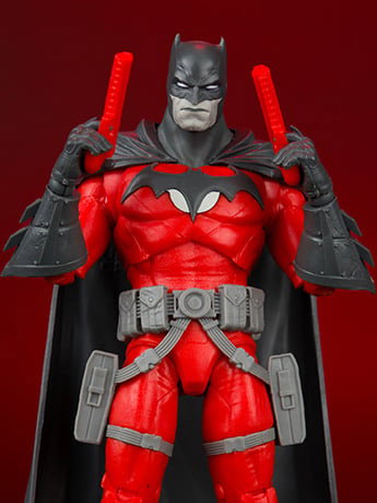 Flashpoint DC Multiverse Batman (Thomas Wayne) BBTS Exclusive Limited Black & White Accent Edition image 2