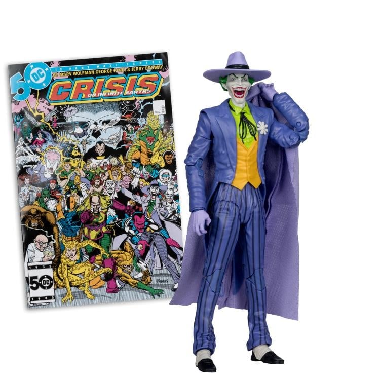 Crisis on Infinite Earths DC Page Punchers The Joker with Comic image 4