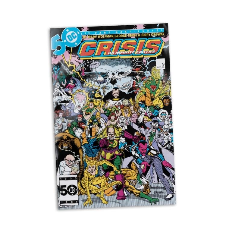 Crisis on Infinite Earths DC Page Punchers The Joker with Comic image 8