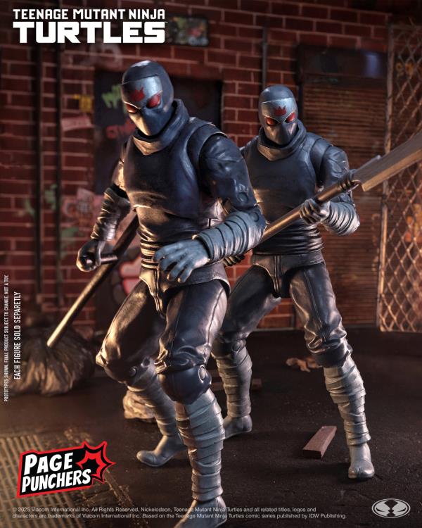 Teenage Mutant Ninja Turtles Page Punchers Foot Soldier with Comic image 5