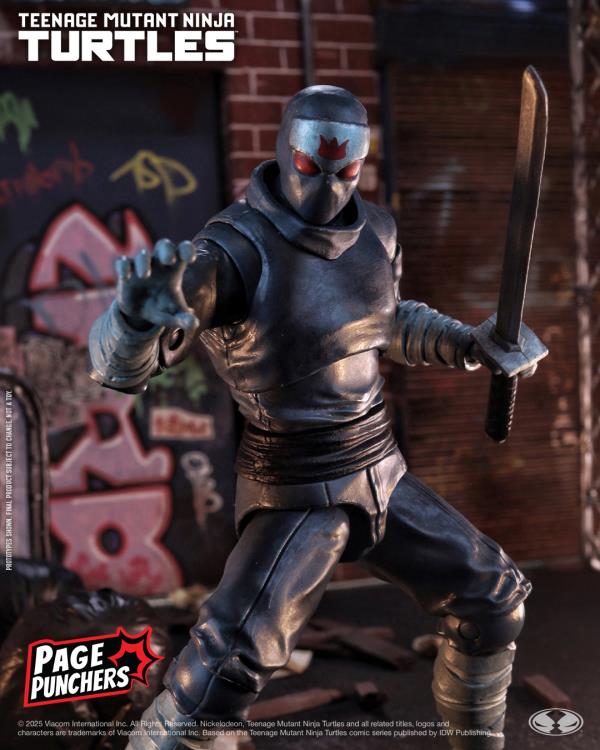 Teenage Mutant Ninja Turtles Page Punchers Foot Soldier with Comic image 6