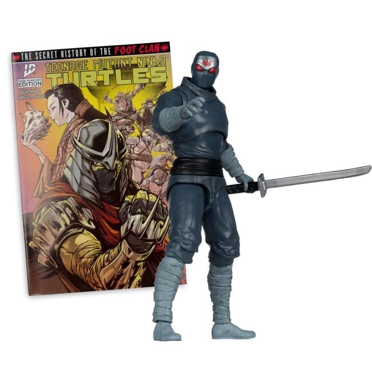 Teenage Mutant Ninja Turtles Page Punchers Foot Soldier with Comic image 7