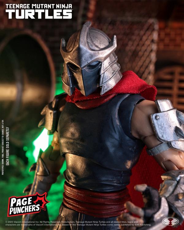 Teenage Mutant Ninja Turtles Page Punchers Shredder with Comic image 5