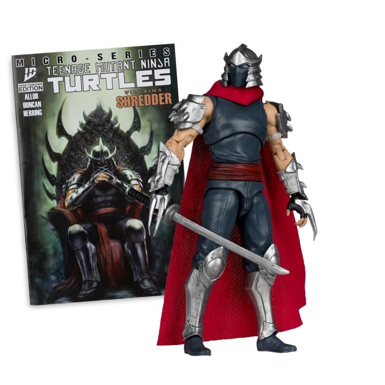 Teenage Mutant Ninja Turtles Page Punchers Shredder with Comic image 7