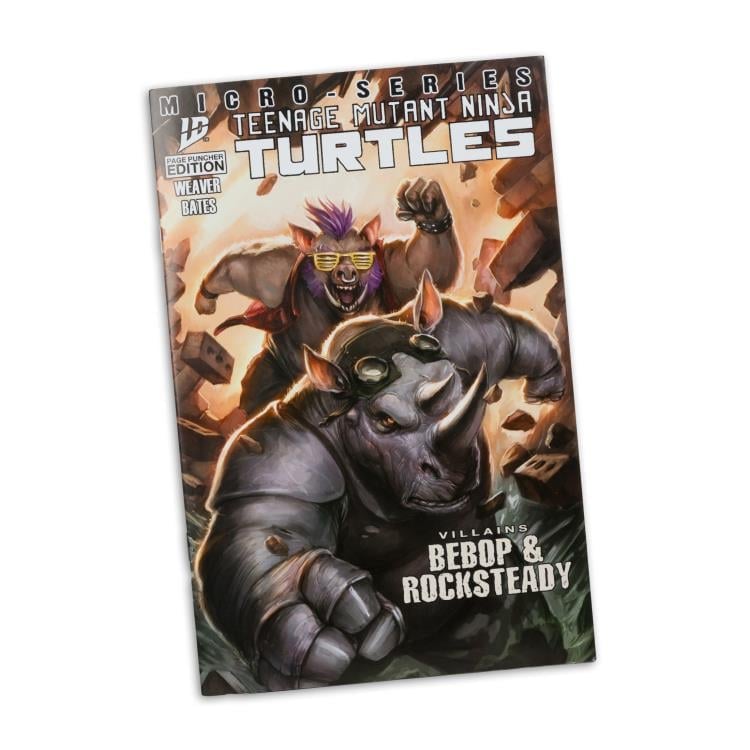 Teenage Mutant Ninja Turtles Page Punchers Bebop with Comic image 10