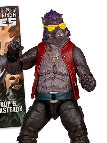 Teenage Mutant Ninja Turtles Page Punchers Bebop with Comic image 2