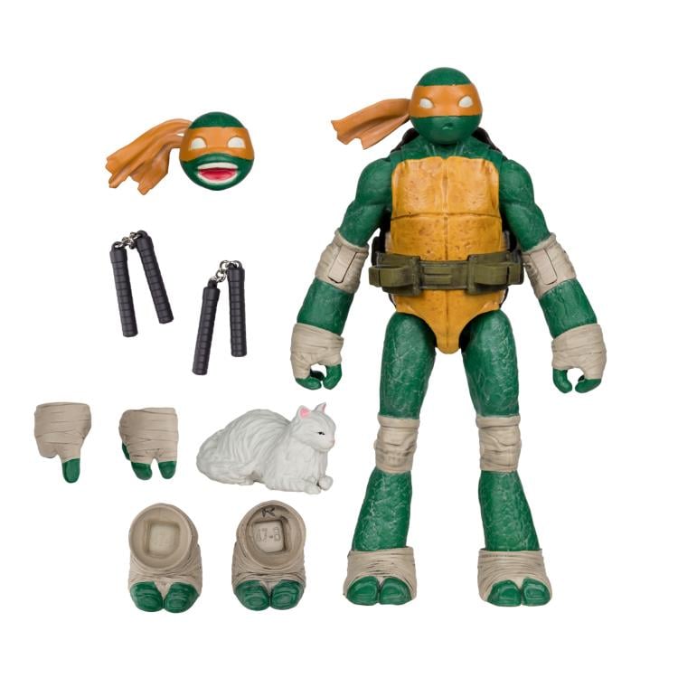 Teenage Mutant Ninja Turtles Page Punchers Michelangelo with Comic image 9