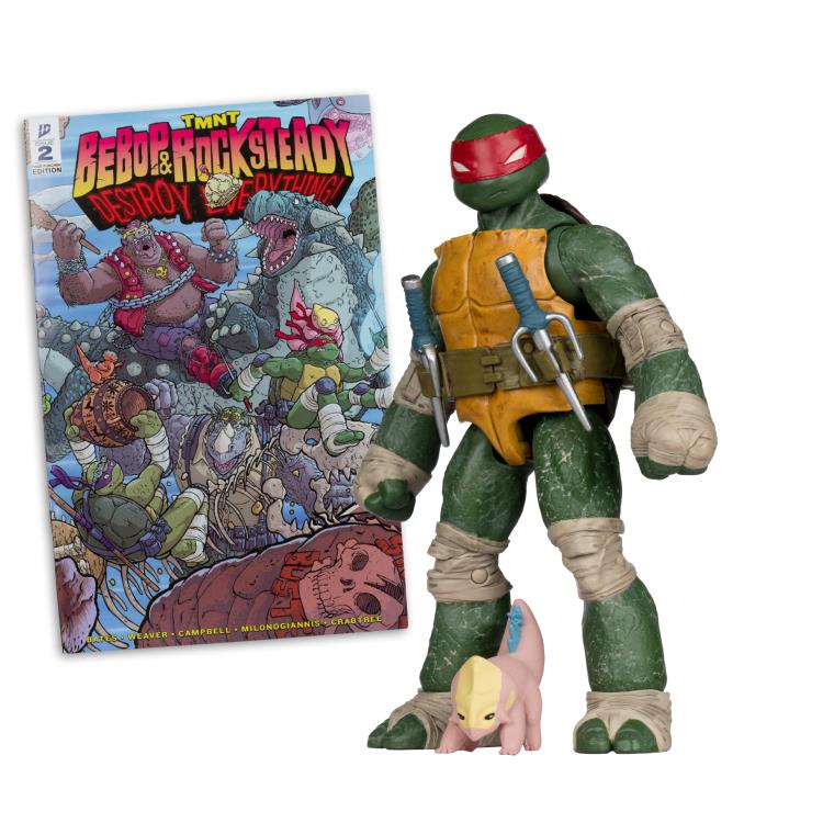 Teenage Mutant Ninja Turtles Page Punchers Raphael with Comic image 3