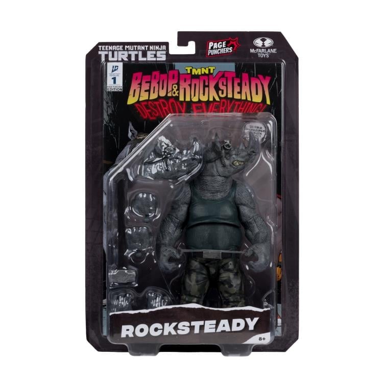 Teenage Mutant Ninja Turtles Page Punchers Rocksteady with Comic image 10