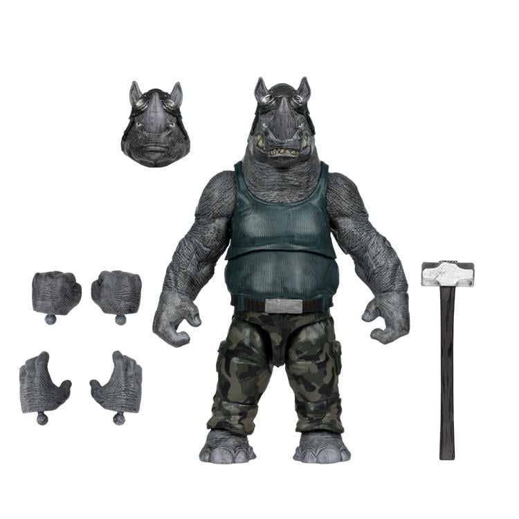 Teenage Mutant Ninja Turtles Page Punchers Rocksteady with Comic image 8