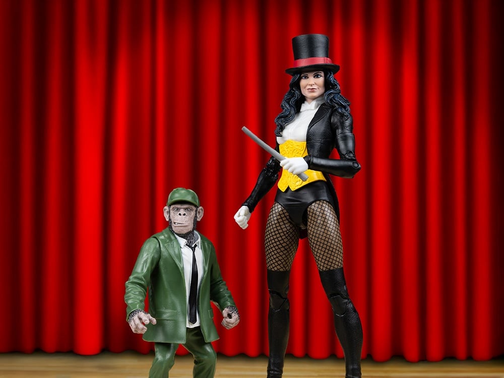 DC Classic DC Multiverse Collector Edition Zatanna with Detective Chimp Set image 1