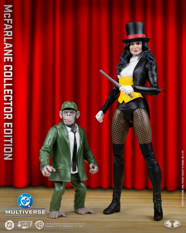 DC Classic DC Multiverse Collector Edition Zatanna with Detective Chimp Set image 3