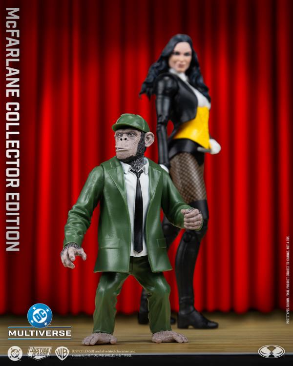 DC Classic DC Multiverse Collector Edition Zatanna with Detective Chimp Set image 5
