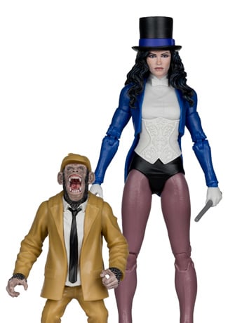 DC Classic DC Multiverse Collector Edition Zatanna with Detective Chimp Set (Chase) image 2