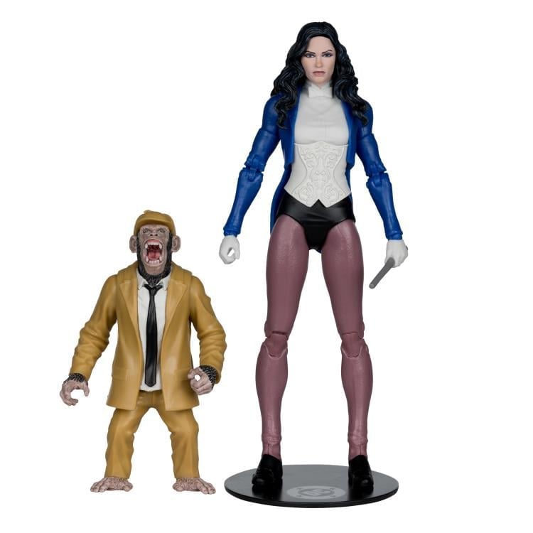 DC Classic DC Multiverse Collector Edition Zatanna with Detective Chimp Set (Chase) image 4