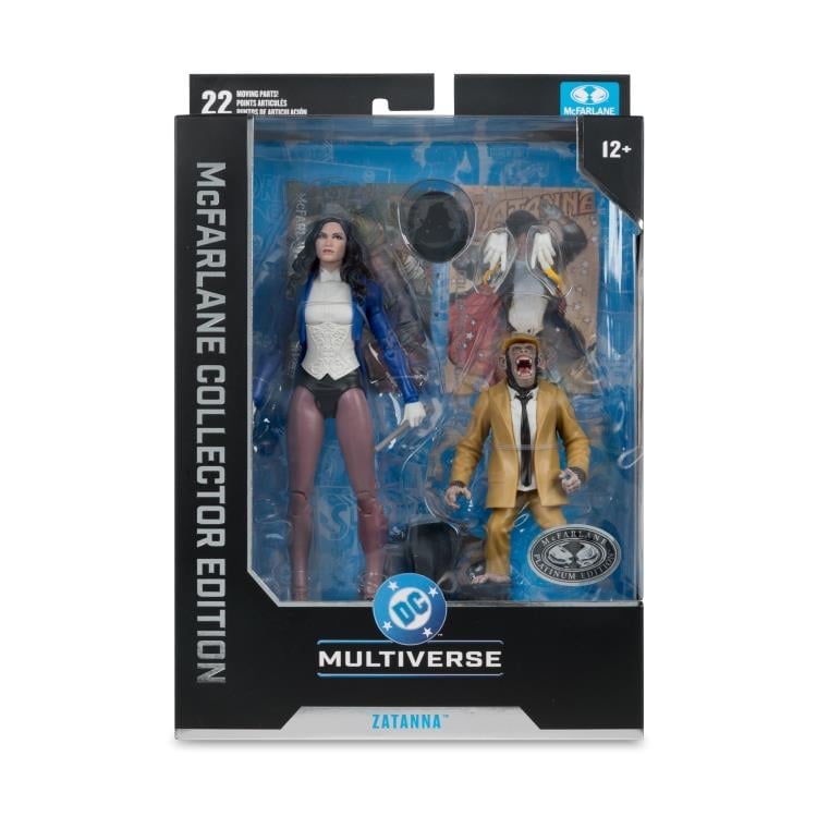 DC Classic DC Multiverse Collector Edition Zatanna with Detective Chimp Set (Chase) image 8