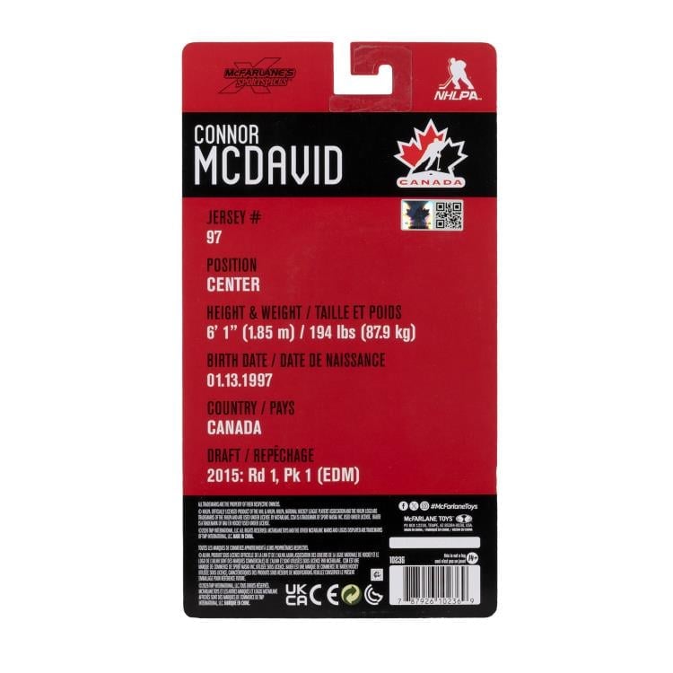Team Canada SportsPicks Connor McDavid (Olympics) image 10