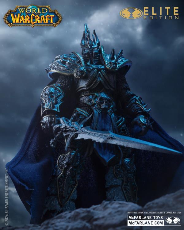 World of Warcraft McFarlane Elite Edition #9 The Lich King Deluxe image 3