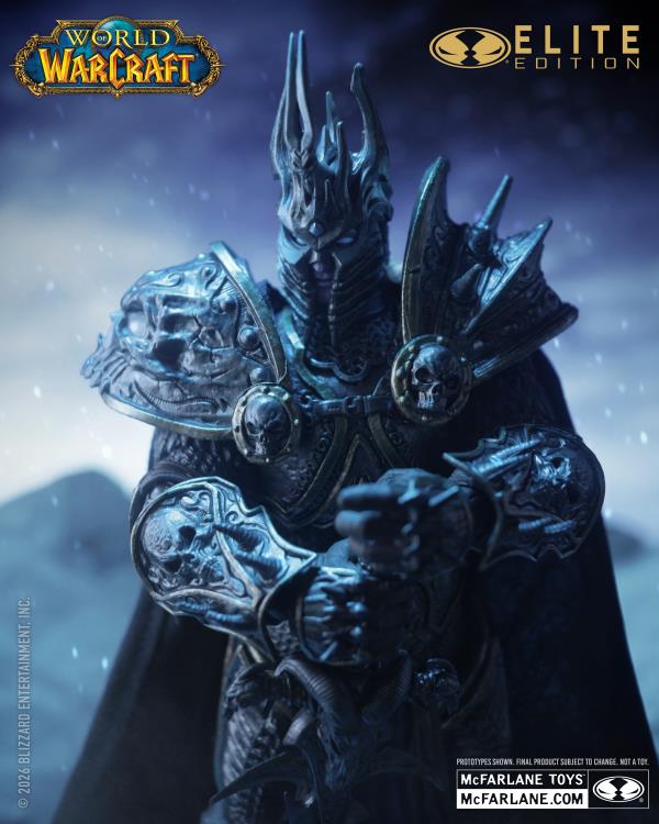 World of Warcraft McFarlane Elite Edition #9 The Lich King Deluxe image 4