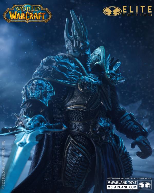 World of Warcraft McFarlane Elite Edition #9 The Lich King Deluxe image 5