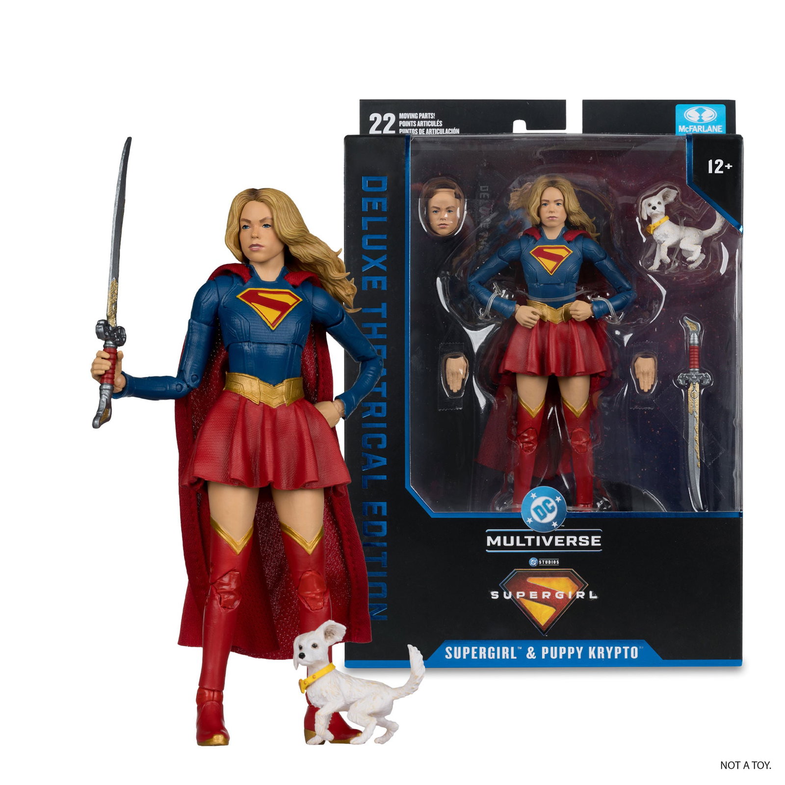 Supergirl (2026) DC Multiverse Supergirl & Puppy Krypto (Deluxe Theatrical Edition) image 8