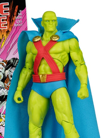 Justice League America #77 Page Punchers Martian Manhunter with Comic image 2
