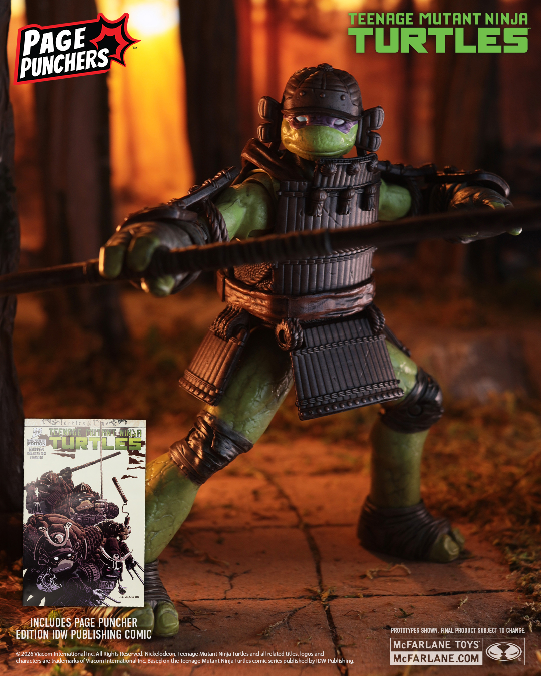 Teenage Mutant Ninja Turtles: Turtles in Time Page Punchers Donatello with Comic image 3