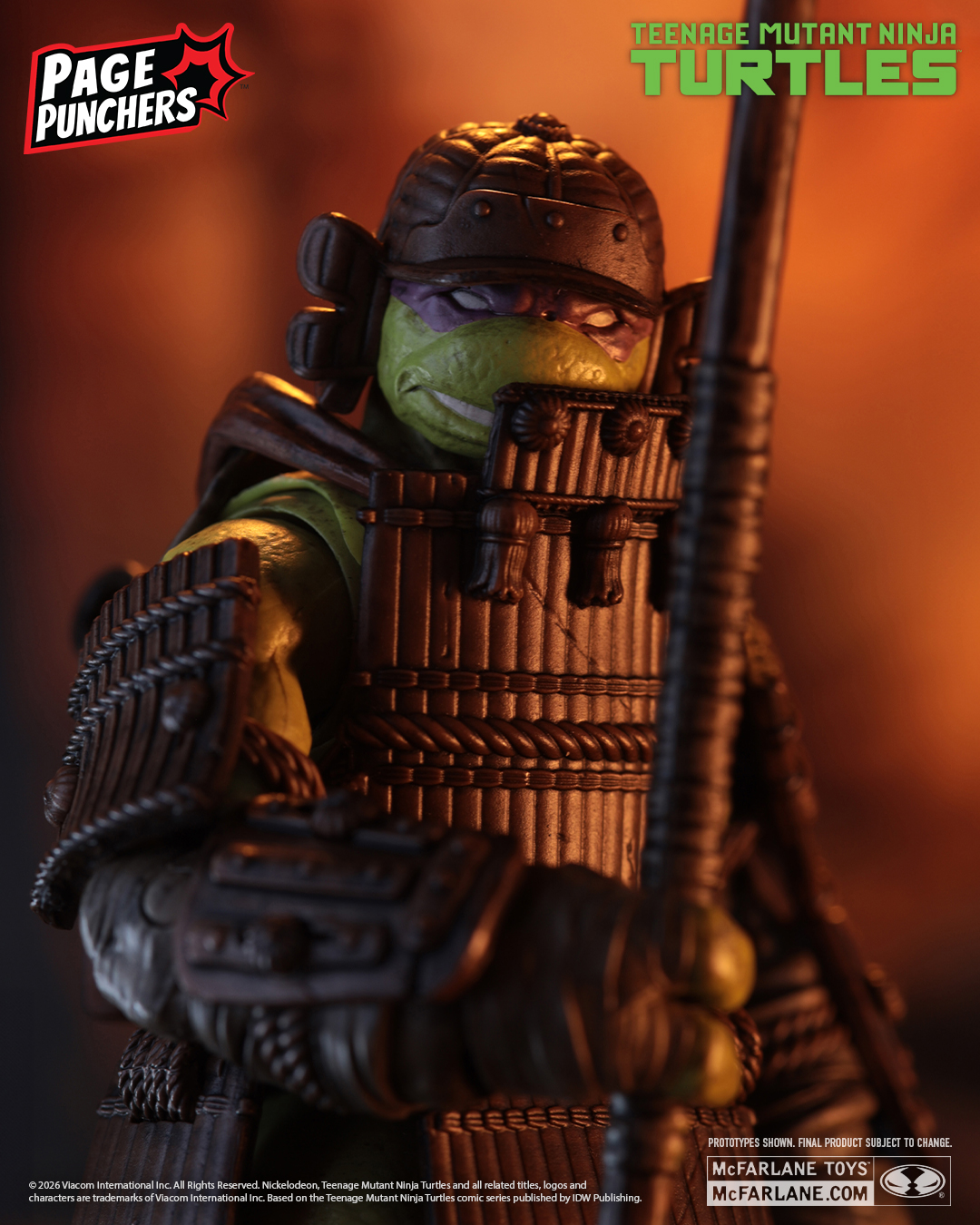 Teenage Mutant Ninja Turtles: Turtles in Time Page Punchers Donatello with Comic image 4