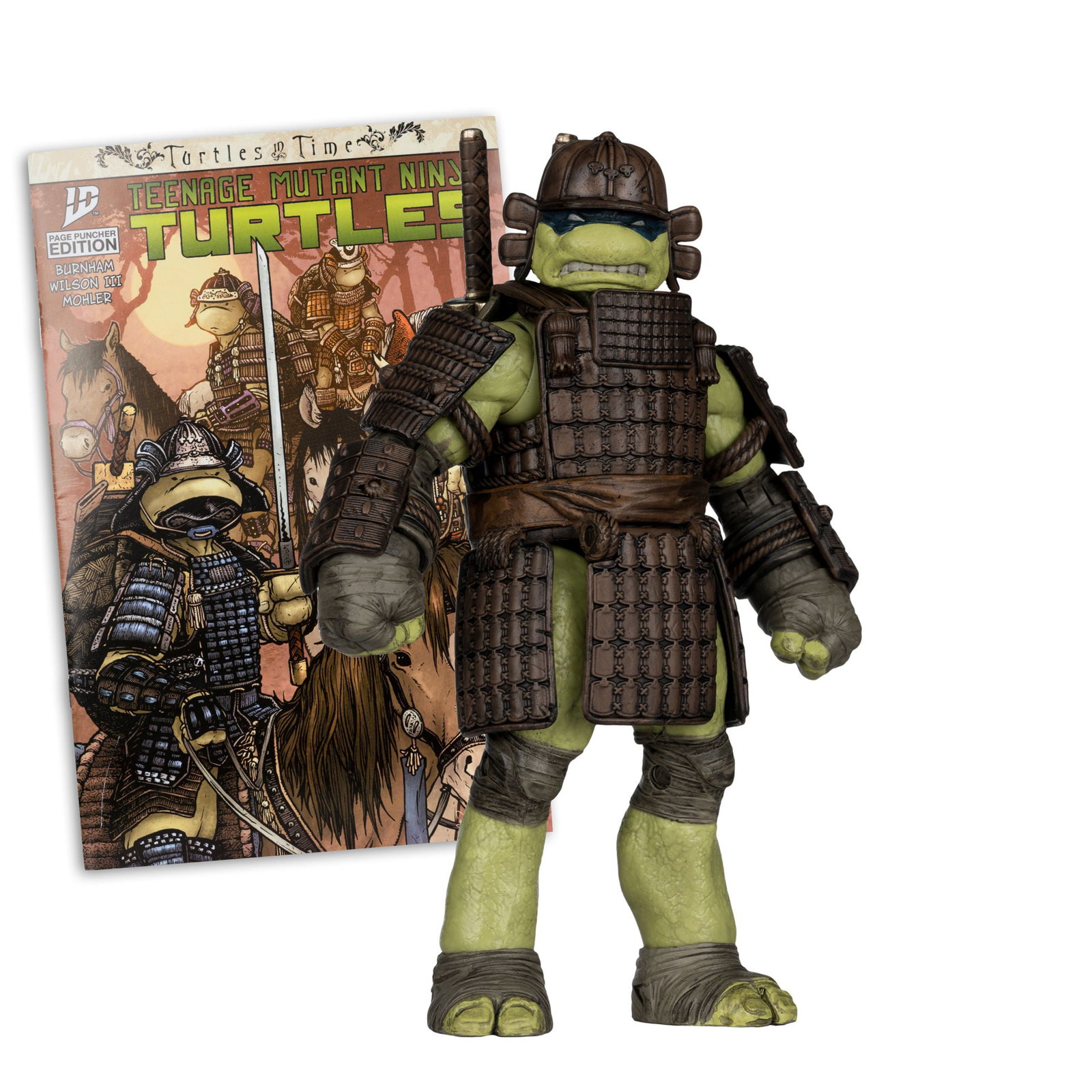 Teenage Mutant Ninja Turtles: Turtles in Time Page Punchers Leonardo with Comic image 10