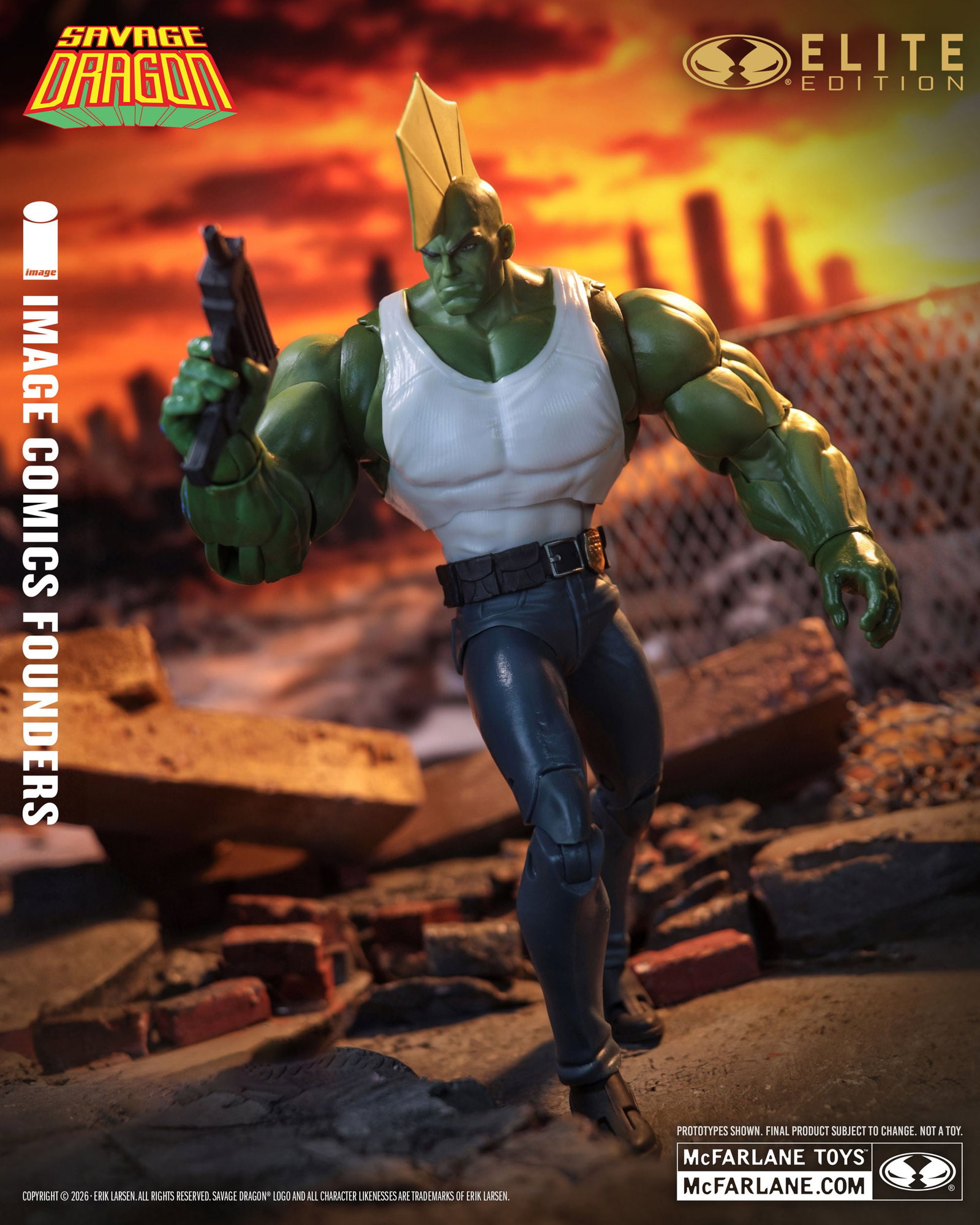 Savage Dragon McFarlane Elite Edition Savage Dragon (Image Comics Founders Series) image 3