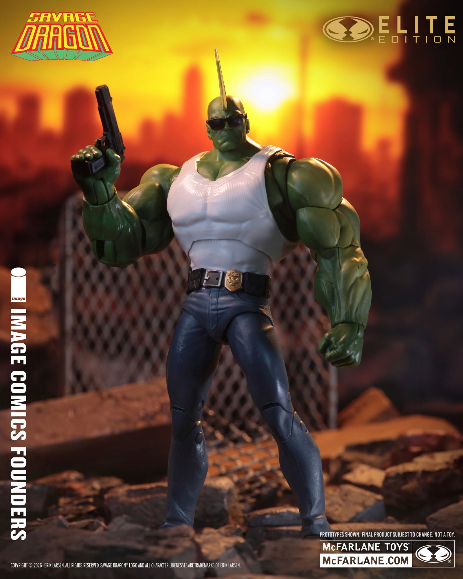 Savage Dragon McFarlane Elite Edition Savage Dragon (Image Comics Founders Series) image 4