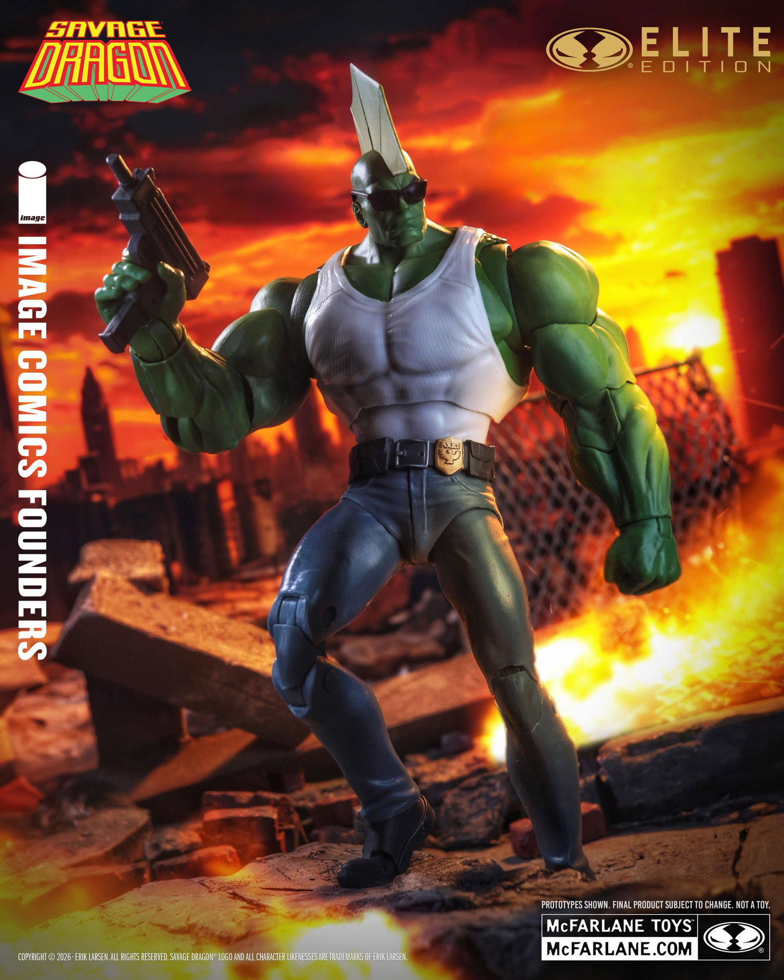 Savage Dragon McFarlane Elite Edition Savage Dragon (Image Comics Founders Series) image 5