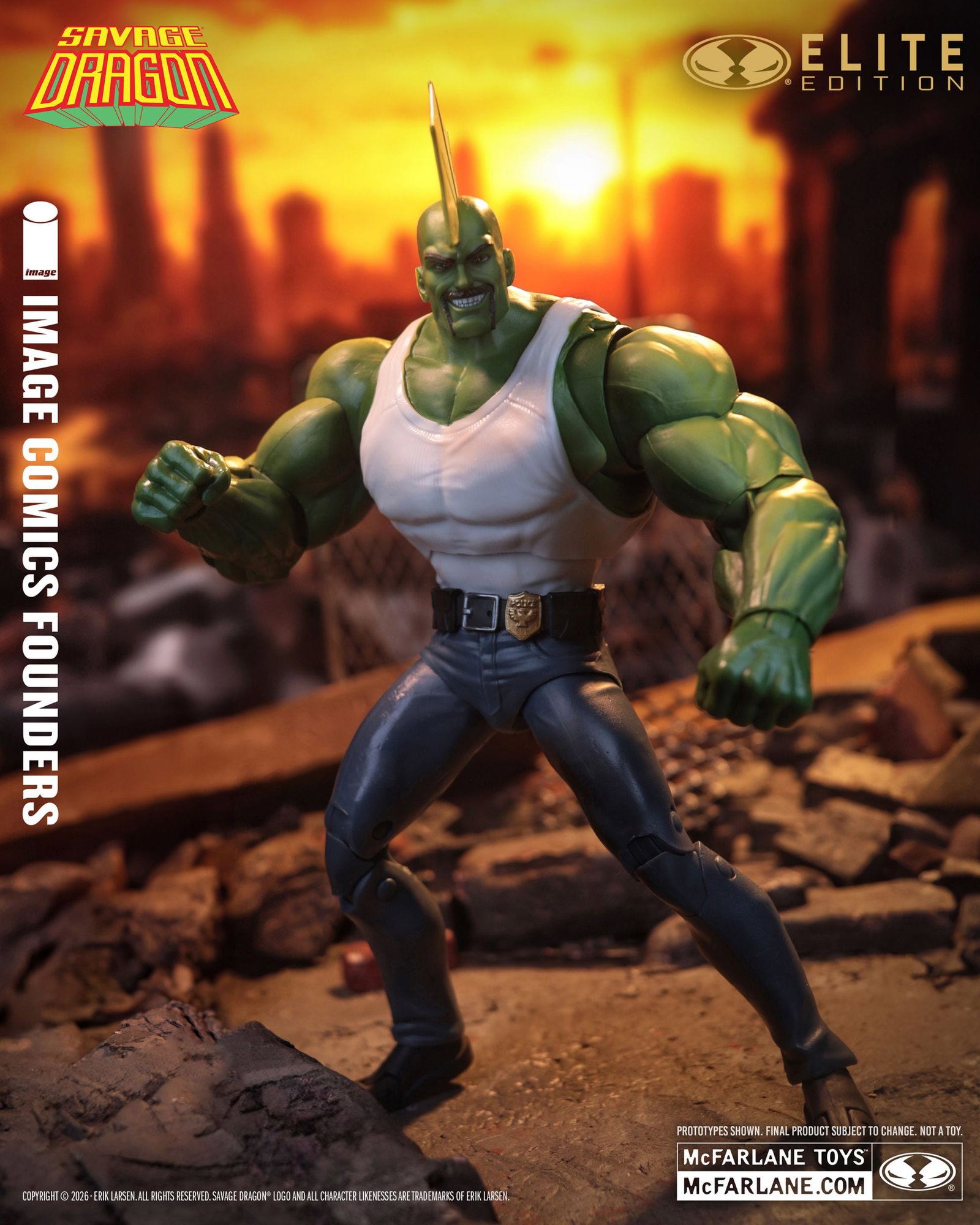 Savage Dragon McFarlane Elite Edition Savage Dragon (Image Comics Founders Series) image 8