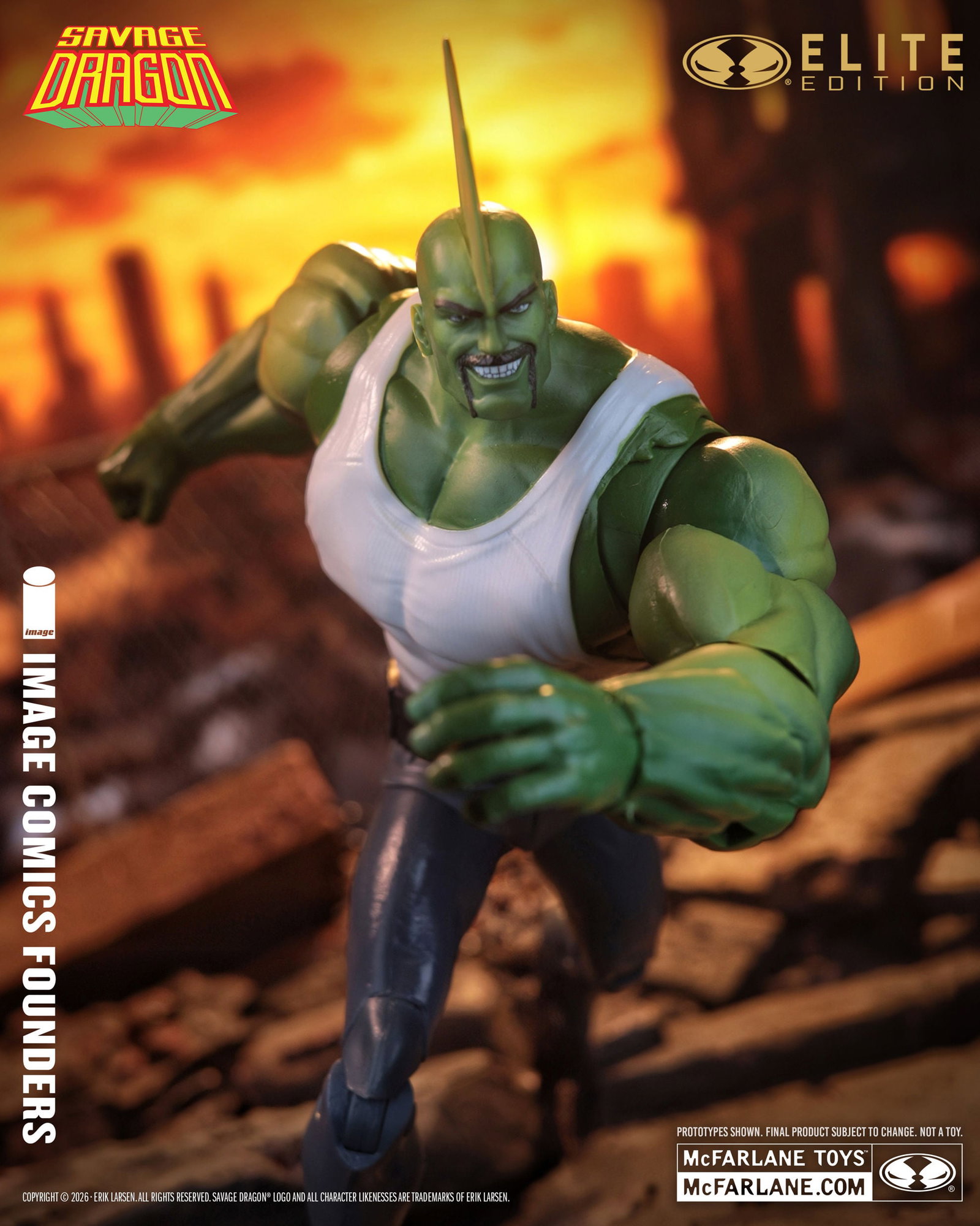 Savage Dragon McFarlane Elite Edition Savage Dragon (Image Comics Founders Series) image 9