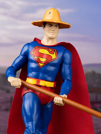 Super Friends DC Retro Farmer Superman and Mr. Mxyzptlk Two-Pack image 2