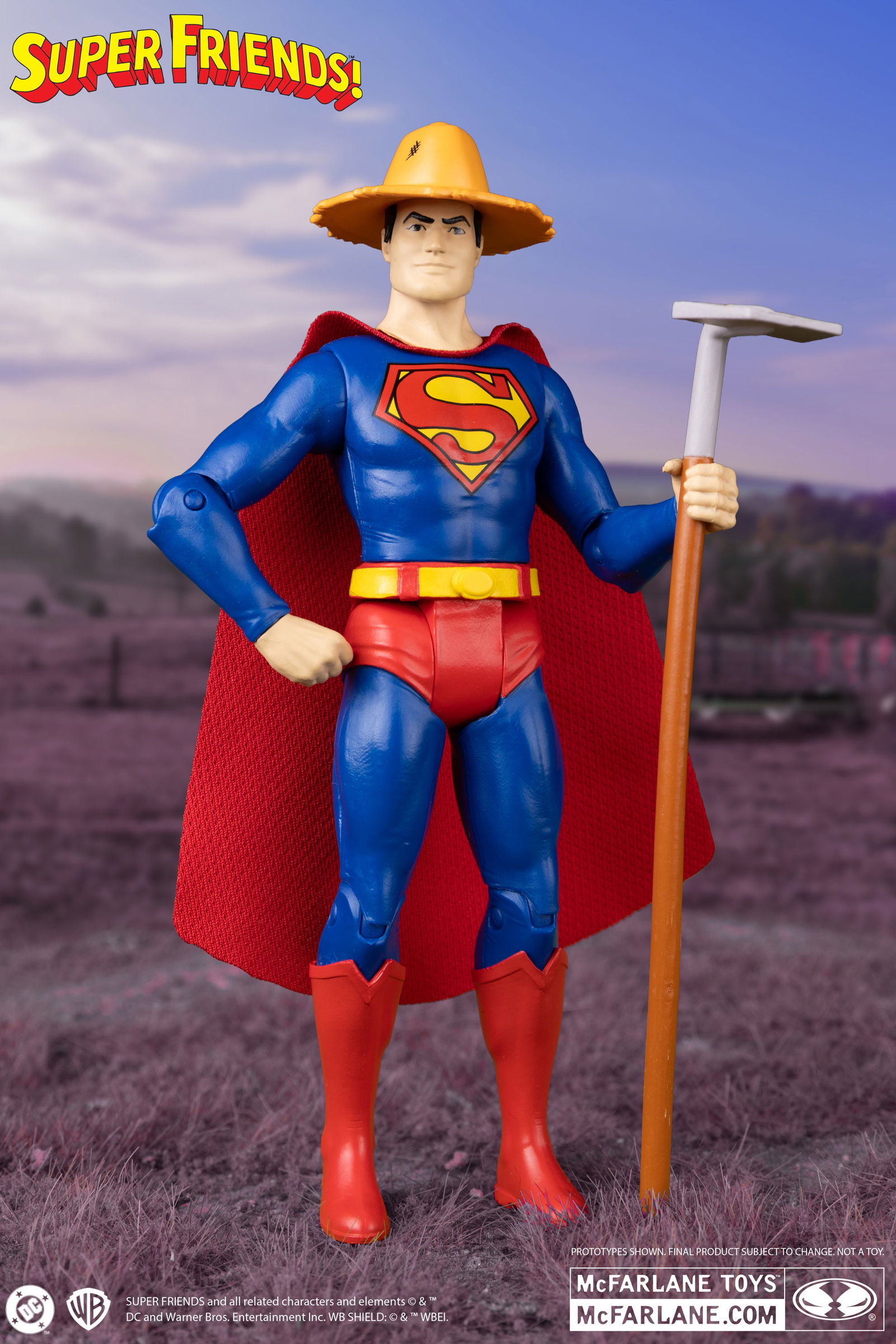 Super Friends DC Retro Farmer Superman and Mr. Mxyzptlk Two-Pack image 5