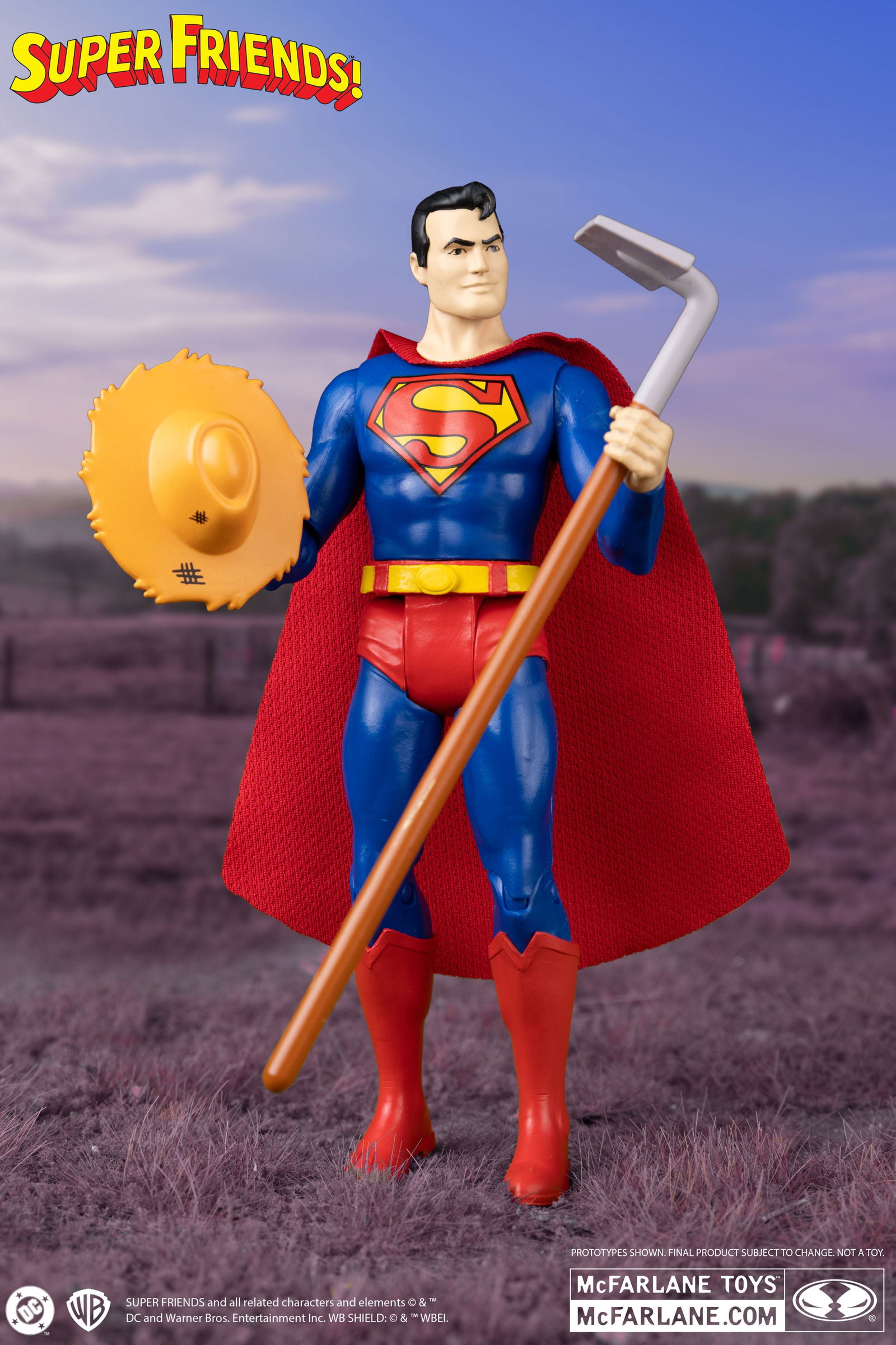 Super Friends DC Retro Farmer Superman and Mr. Mxyzptlk Two-Pack image 6