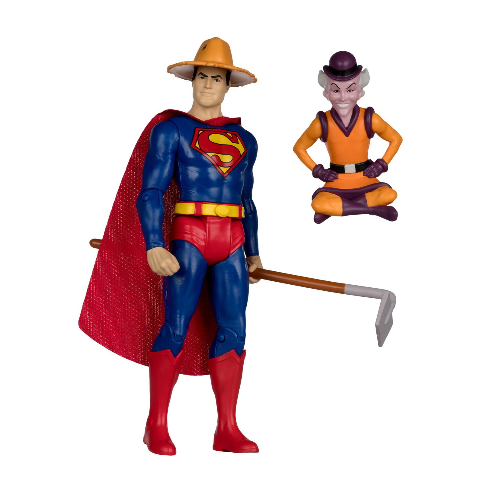 Super Friends DC Retro Farmer Superman and Mr. Mxyzptlk Two-Pack image 8